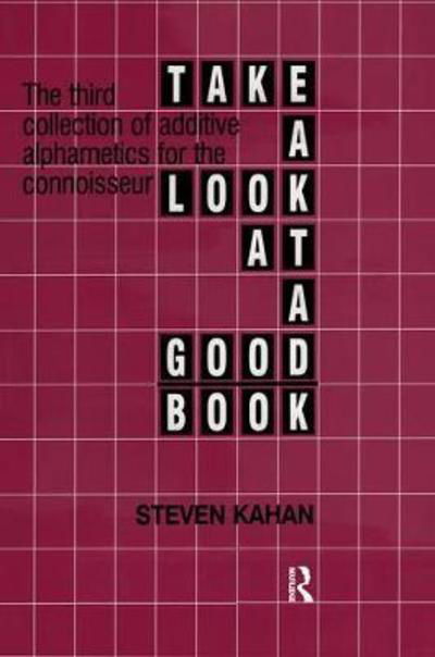 Cover for Steven Kahan · Take a Look at a Good Book (Gebundenes Buch) (2019)