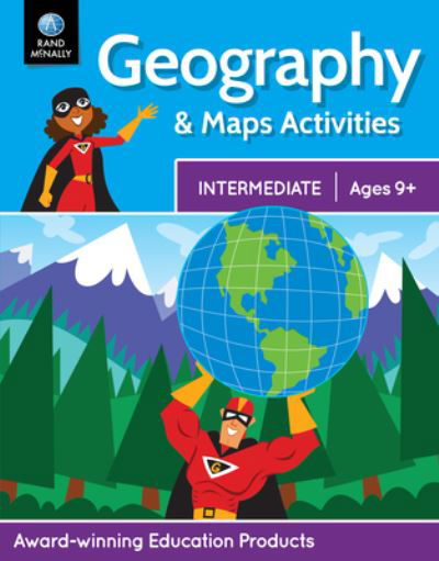 Cover for Rand McNally · Rand McNally Geography &amp; Maps Activities, Intermediate Ages 9+ (Pocketbok) (2021)