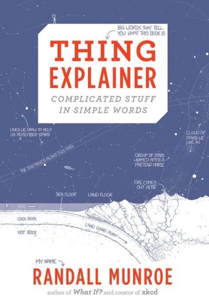 Cover for Munroe Randall Munroe · Thing Explainer: Complicated Stuff in Simple Words (Gebundenes Buch) (2015)