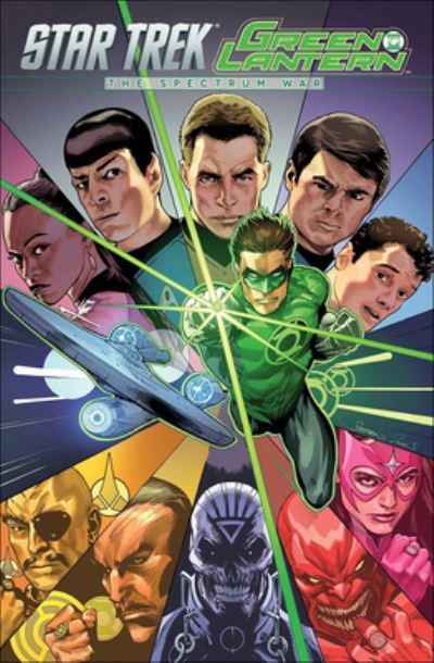 Cover for Mike Johnson · Star Trek / Green Lantern The Spectrum War (Hardcover Book) (2016)