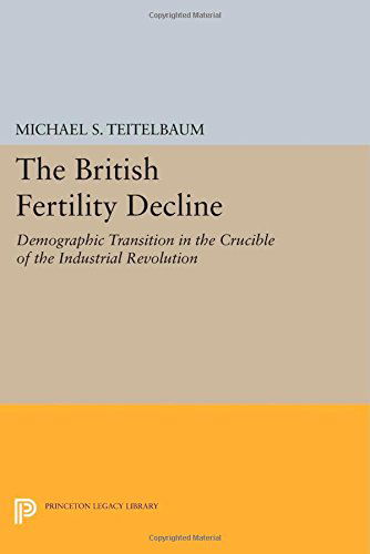 Cover for Michael S. Teitelbaum · The British Fertility Decline: Demographic Transition in the Crucible of the Industrial Revolution - Princeton Legacy Library (Paperback Book) (2014)