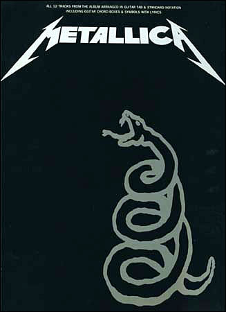 Cover for METALLICA - The Black Album (Book) (1993)