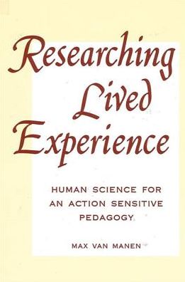 Cover for Max Van Manen · Researching lived experience (Buch) (1990)