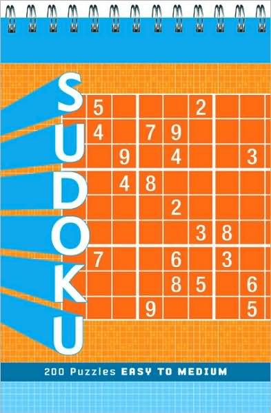 Sudoku Notepad: Easy to Medium - Xaq Pitkow - Böcker - Chronicle Books - 9780811856256 - 28 september 2006