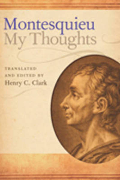 Cover for Charles-louis De Secondat Montesquieu · My Thoughts (Paperback Book) (2012)