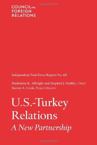 Cover for Steven A. Cook · U.S.-Turkey Relations: Independent Task Force Report (Paperback Book) (2012)