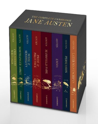 Cover for Jane Austen · The Complete Cambridge Jane Austen 8 Volume Hardback Set: The Collector's Edition 8-vol Boxed Set Limited Edition - The Cambridge Jane Austen (N/A) (2025)