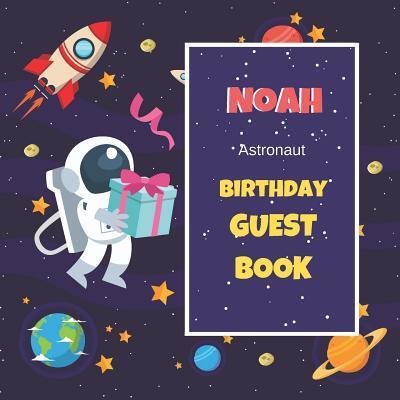 Cover for Eah Books · Noah Astronaut Guest Book (Paperback Bog) (2019)