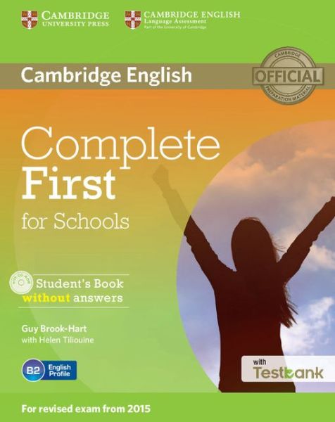 Cover for Guy Brook-Hart · Complete First for Schools Student's Book without Answers with CD-ROM with Testbank - Complete (Book) (2015)