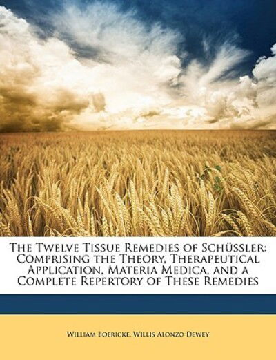 Cover for Dewey · The Twelve Tissue Remedies of Sch (Book)