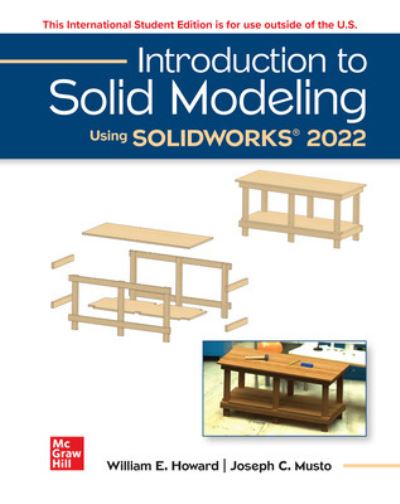 Cover for William Howard · Introduction To Solid Modeling Using Solidworks 2022 ISE (Paperback Book) (2022)