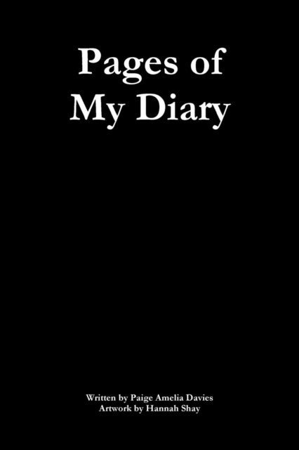 Cover for Paige Amelia Davies · Pages of My Diary (Paperback Book) (2018)