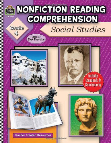 Cover for Ruth Foster · Nonfiction Reading Comprehension: Social Studies, Grade 4 (Paperback Book) (2006)