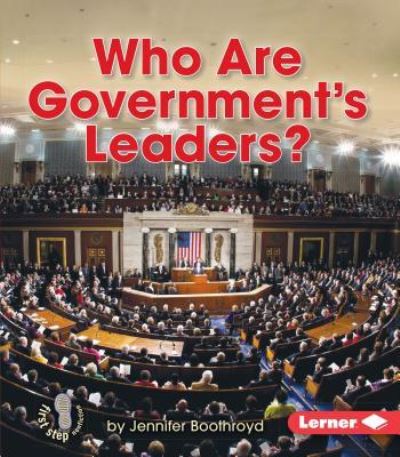 Cover for Jennifer Boothroyd · Who Are Government's Leaders? (Paperback Book) (2015)