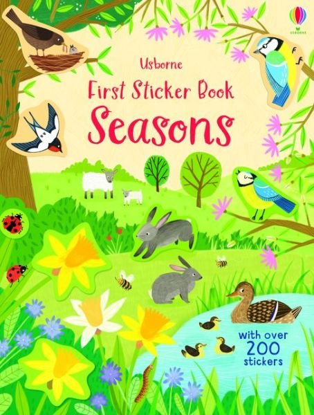 Cover for Holly Bathie · First Sticker Book Seasons - First Sticker Books (Paperback Book) (2020)