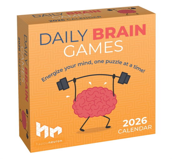 Daily Brain Games 2026 Day-to-Day Calendar: Energize your mind a puzzle at a time - HappyNeuron - Produtos - Andrews McMeel Publishing - 9781524896256 - 12 de agosto de 2025