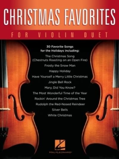 Cover for Hal Leonard Publishing Corporation · Christmas Favorites for Violin Duet (Bog) (2018)