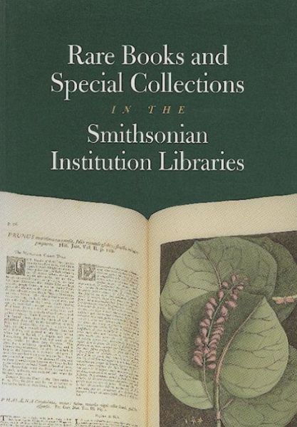 Cover for Smithsonian Institution · Rare Books and Special Collections in the Smithsonian Institution Libraries (Paperback Book) (1995)