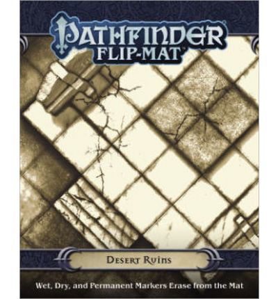 Pathfinder Flip-Mat: Desert Ruins - Jason A. Engle - Gesellschaftsspiele - Paizo Publishing, LLC - 9781601256256 - 15. April 2014