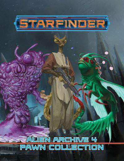 Starfinder Pawns: Alien Archive 4 Pawn Collection - Paizo Staff - Brädspel - Paizo Publishing, LLC - 9781640783256 - 22 juni 2021