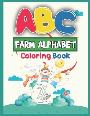 Cover for Platinum Press · ABC Farm Alphabet Coloring Book (Paperback Book) (2019)