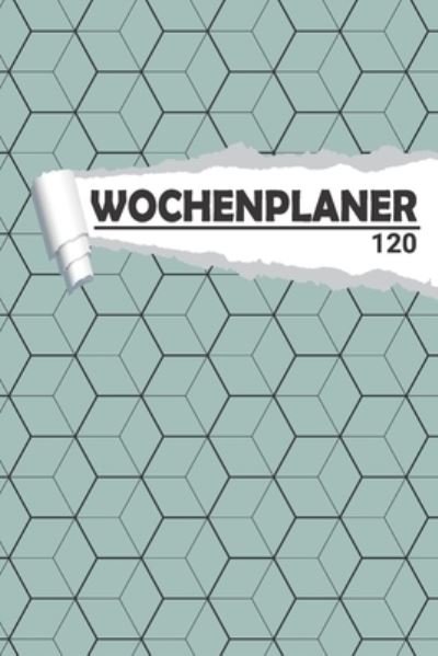Cover for Aw Media · Wochenplaner Hexagon Mint (Taschenbuch) (2020)