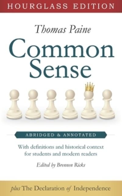 Cover for Thomas Paine · Common Sense (Paperback Book) [Hourglass edition] (2021)
