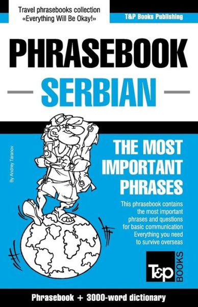 Cover for Andrey Taranov · English-serbian Phrasebook and 3000-word Topical Vocabulary (Paperback Book) (2015)