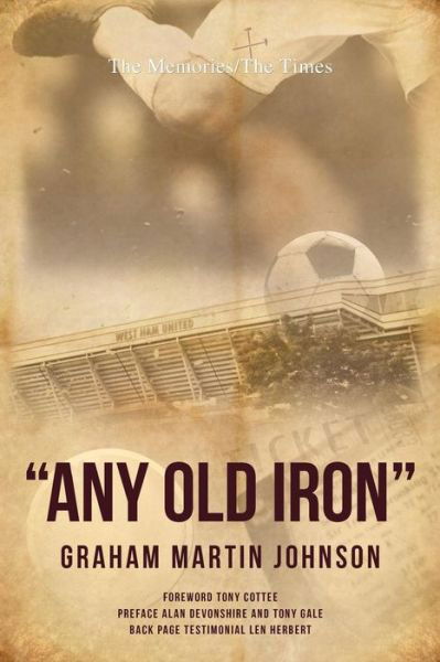 Cover for Graham Martin Johnson · Any Old Iron (Taschenbuch) (2011)