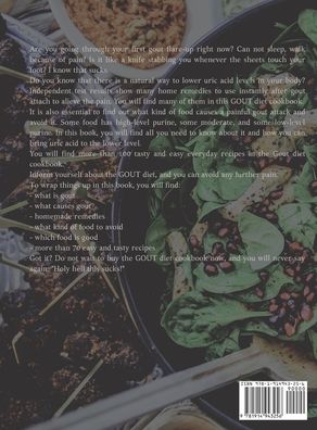 Cover for Danielle Smith · Gout Diet Cookbook (Hardcover Book) (2022)