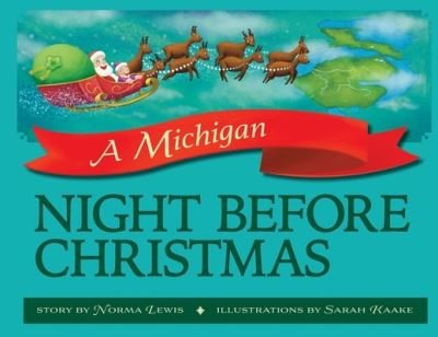Cover for Norma Lewis · A Michigan Night Before Christmas (Book) (2022)
