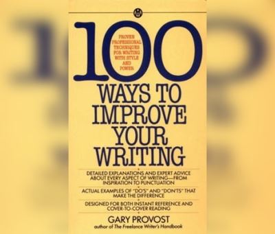 Cover for Gary Provost · 100 Ways to Improve Your Writing (CD) (2019)