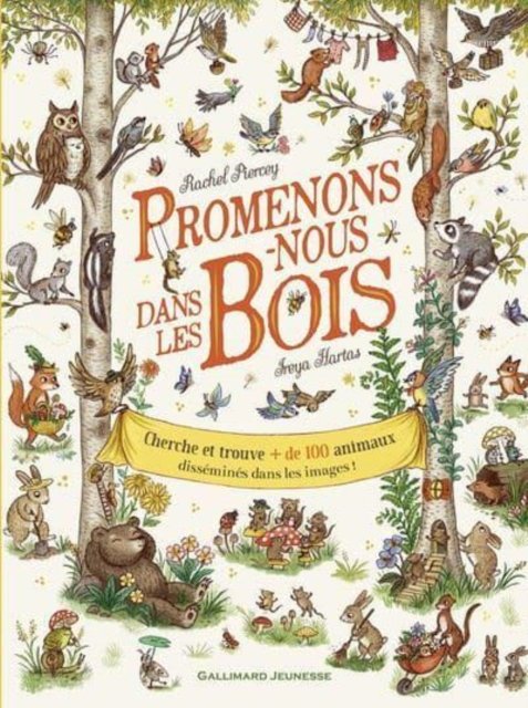 Cover for Rachel Piercey · Promenons-nous dans les bois (Paperback Book) (2021)