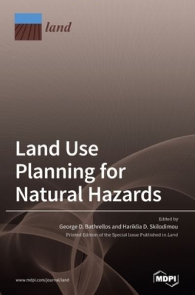 Cover for George D Bathrellos · Land Use Planning for Natural Hazards (Hardcover Book) (2021)