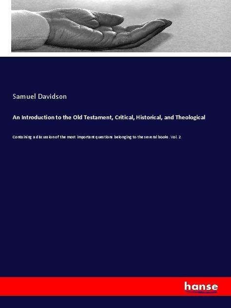 Cover for Davidson · An Introduction to the Old Tes (Book)