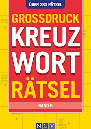 Cover for Großdruck Kreuzworträtsel - Band 5 (Bok) (2024)