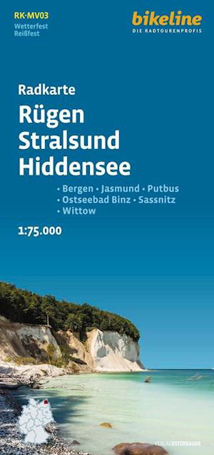 Cover for Esterbauer · Rugen / Stralsund / Hiddensee cycle map - Radkarten (Map) (2024)