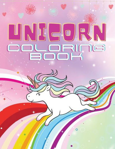 Cover for Gande Kids Publishing · Unicorn Coloring Book (Paperback Book) (2021)