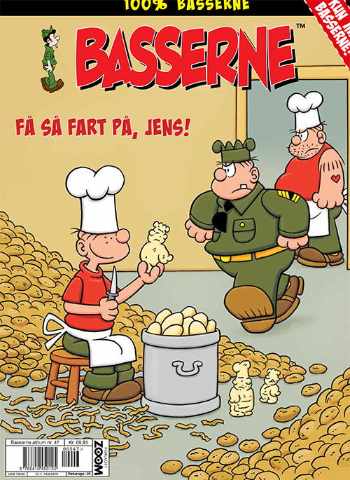 Cover for Mort Walker · Basserne -  Få så fart på, Jens! (Poketbok) [1:a utgåva] (2019)