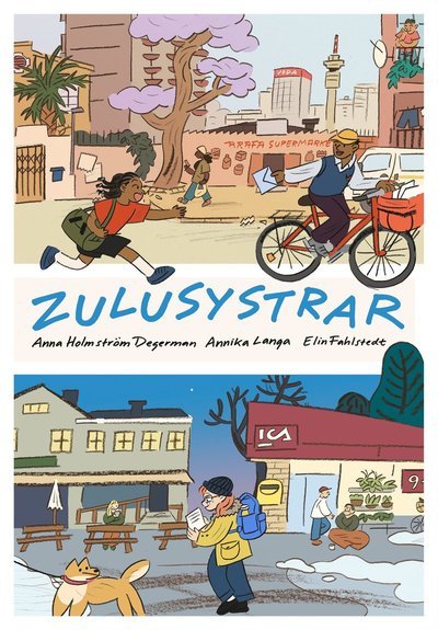 Cover for Elin Fahlstedt · Zulusystrar (Bound Book) (2021)