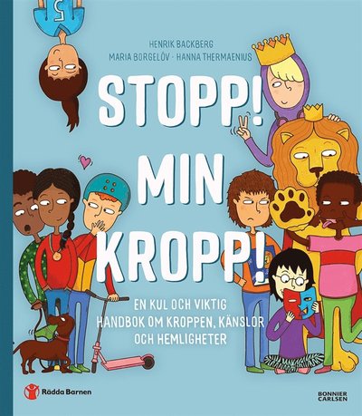 Cover for Henrik Backberg · Stopp! Min kropp!: Stopp! Min kropp! : En kul och viktig handbok om kroppen, känslor och hemligheter (PDF) (2020)