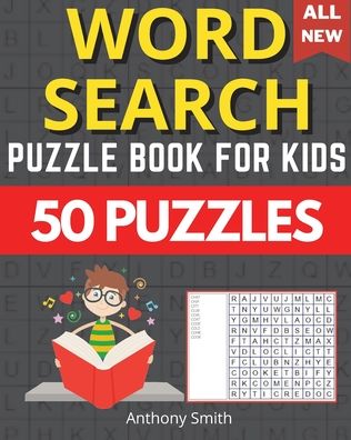 Cover for Anthony Smith · Easy Word Search For Kids (4 Letters Words): Activity Book For Kids (Paperback Book) (2020)