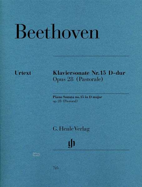 Cover for Beethoven Lv · Klaviersonate Nr 15 in D (N/A) (2018)