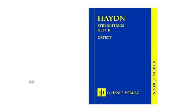 Cover for Haydn · Streichtrios.2,2Vl+Vc,StPt.HN9425 (Bog)
