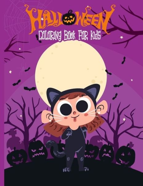 Cover for Ssr Press · Halloween Coloring Book For Kids (Pocketbok) (2020)