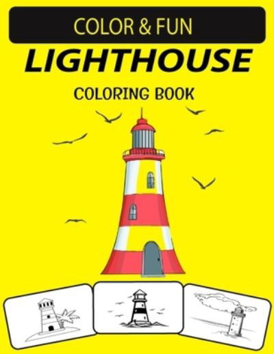 Cover for Black Rose Press House · Lighthouse Coloring Book (Paperback Book) (2020)