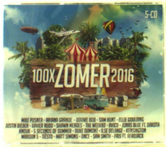 100x Zomer 2016 - V/A - Música - UNIVERSAL - 0600753692257 - 19 de maio de 2016