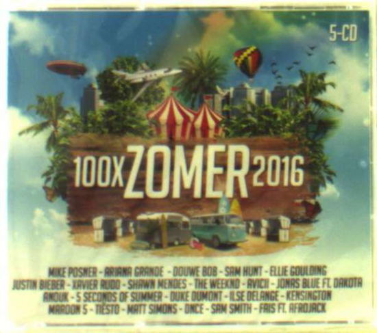 100x Zomer 2016 - V/A - Musikk - UNIVERSAL - 0600753692257 - 19. mai 2016