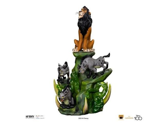 The Lion King Art Scale Deluxe Statue 1/10 Scar De -  - Merchandise -  - 0618231953257 - April 16, 2024