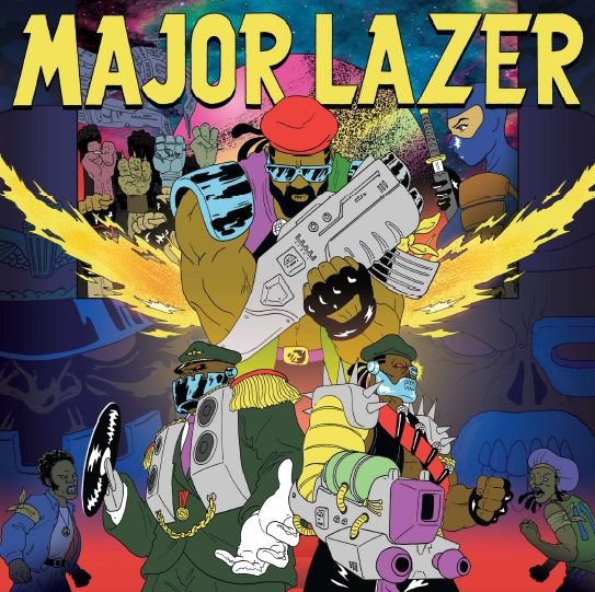 Cover for Major Lazer · Free the Universe (LP) (2013)